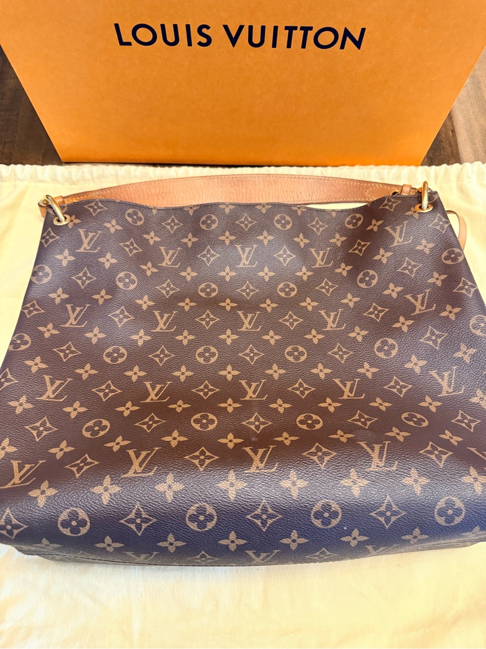 Louis Vuitton Graceful PM Monogram Shoulder Bag - Picture 8 of 12